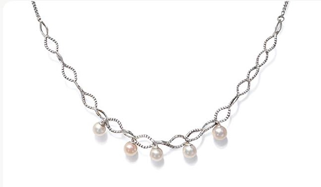 Freshwater Nuclear Free Aurora Pearl 18k Bracelet